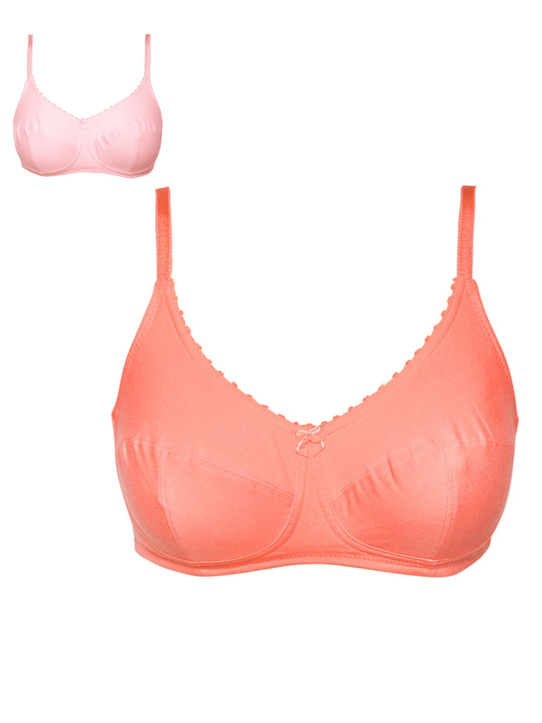 Buy Jockey Pack Of 2 Solid Non Wired Lightly Padded Bras Bra for