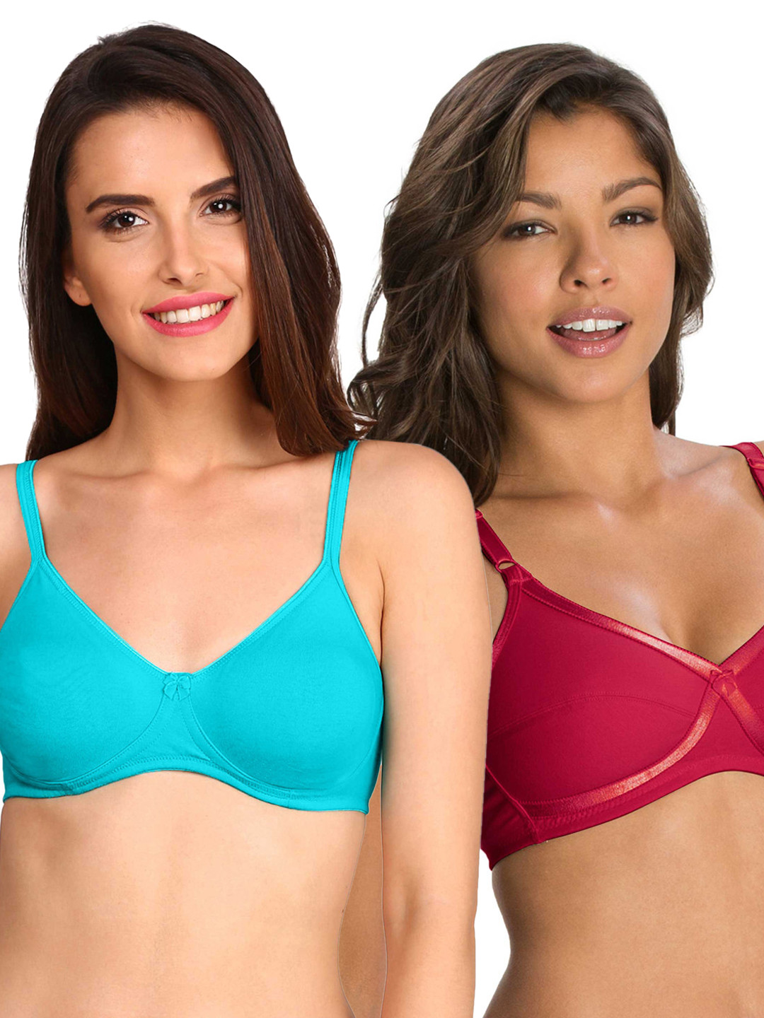 Buy Jockey Pack Of 2 Full Coverage Bras Bra for Women 2255482 Myntra