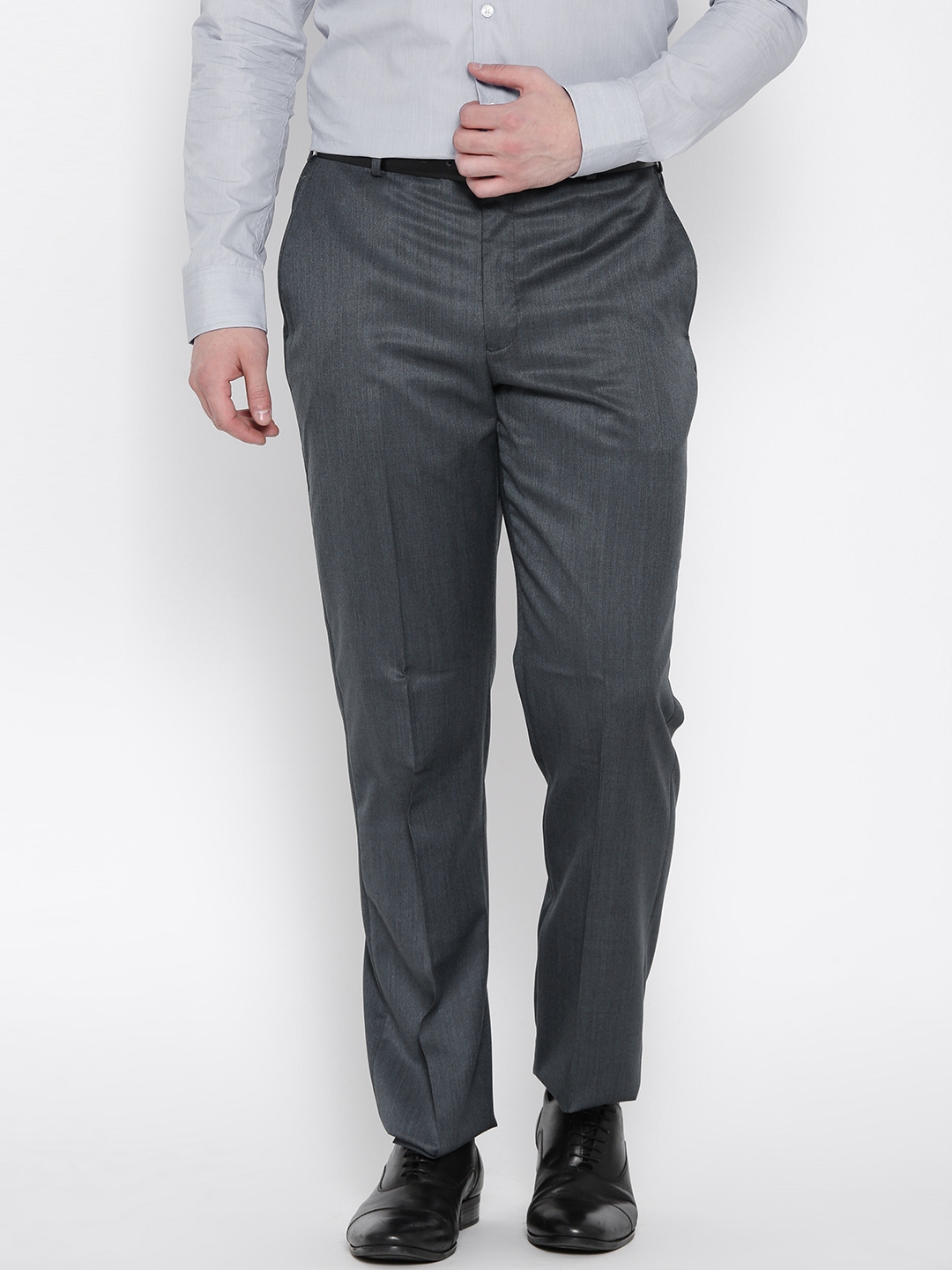 blue formal trousers mens