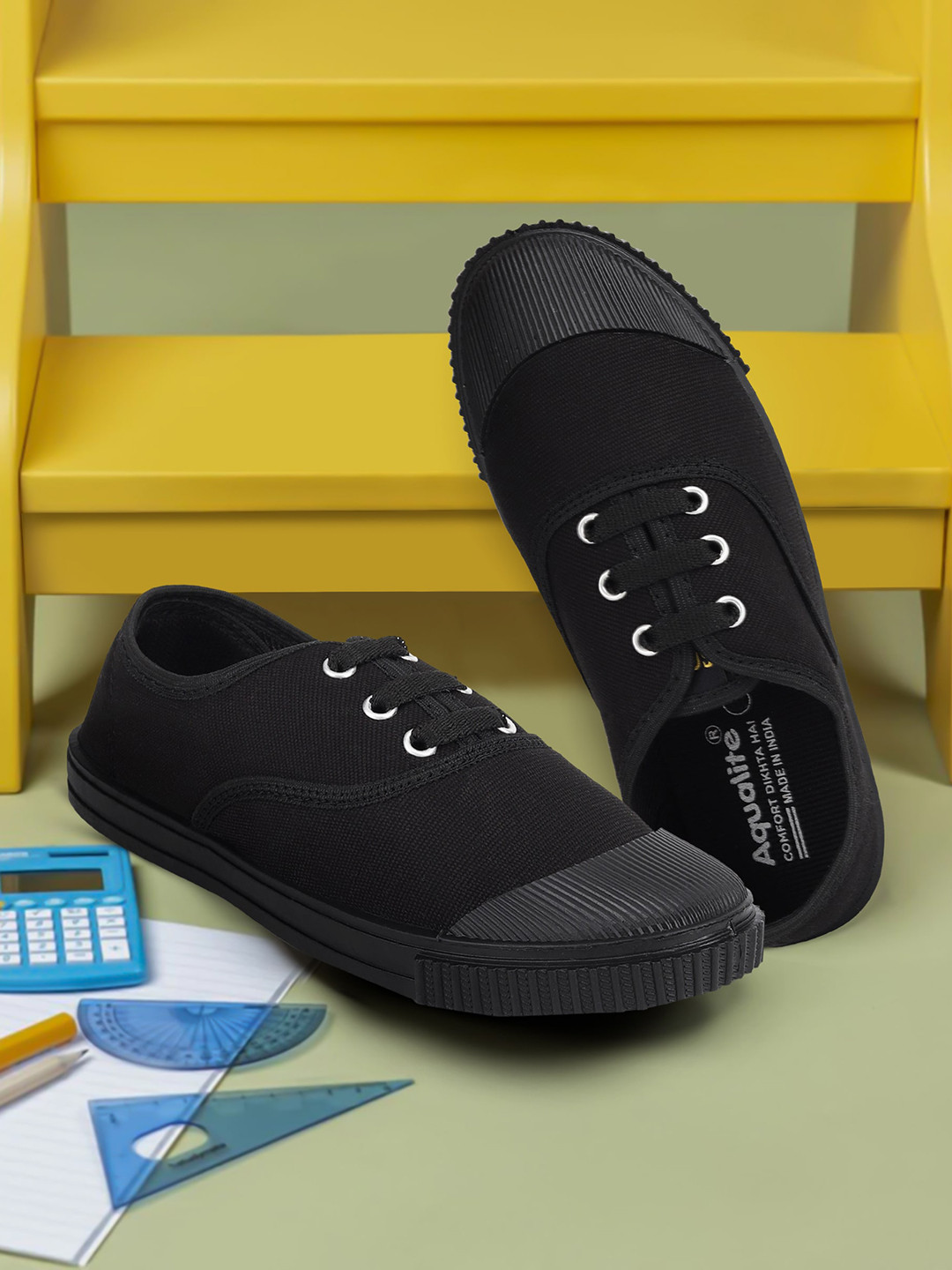 Buy Aqualite Boys Textured School Shoes Casual Shoes for Boys