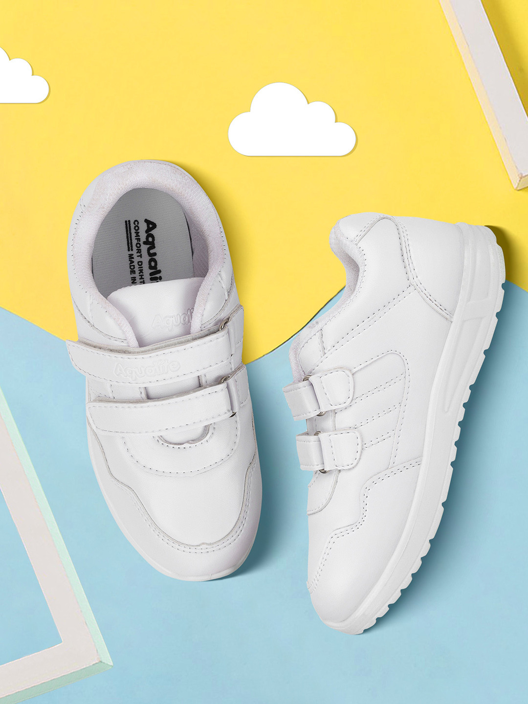 Buy Aqualite Boys Velcro School Shoes Casual Shoes for Boys 22567000