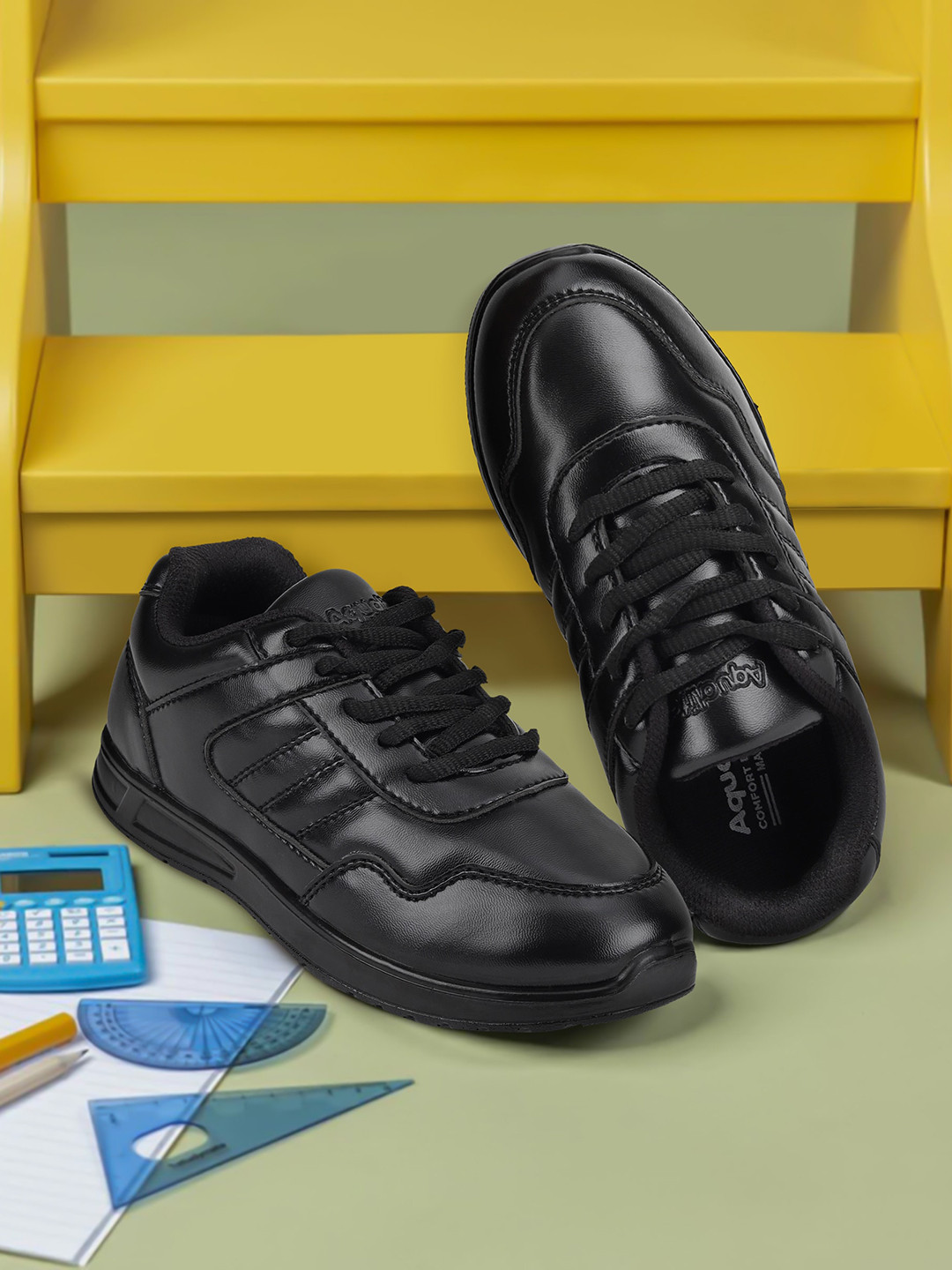 Buy Aqualite Boys Textured School Shoes Casual Shoes for Boys