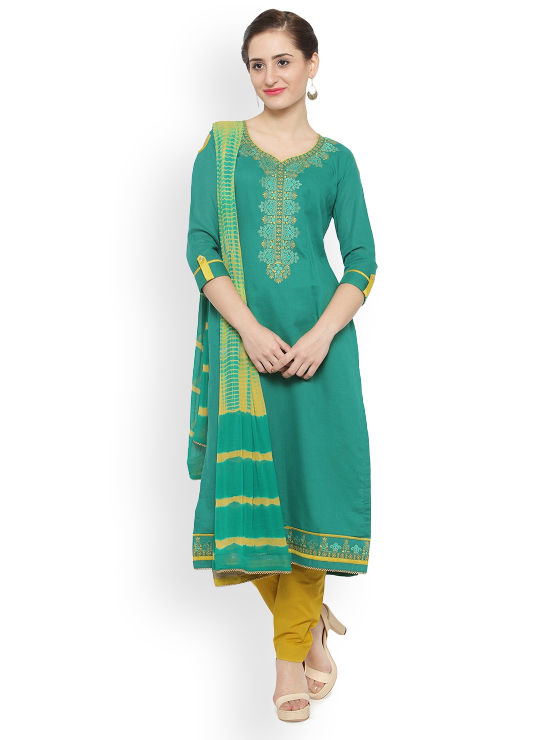 cotton gown on myntra