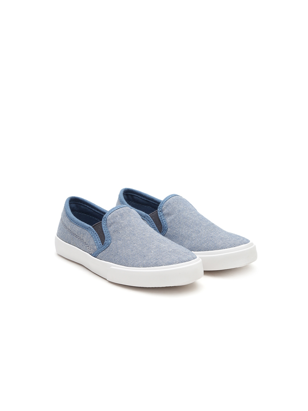 Buy United Colors Of Benetton Boys Blue Slip On Sneakers - Casual Shoes ...