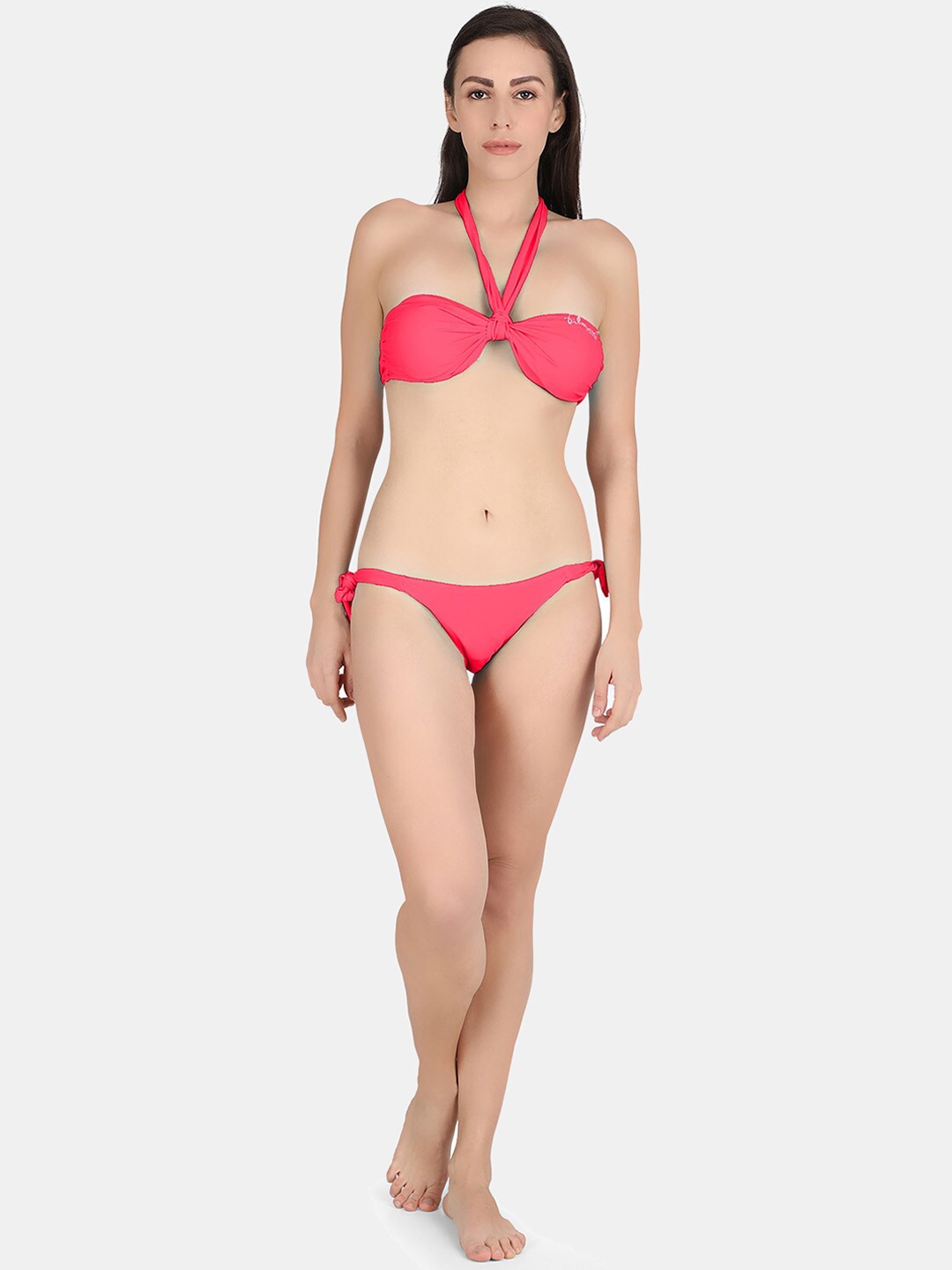 Buy Filmax Originals Two Piece Mermaid Style Halter Neck Buster Bikini Swimming Set Swimwear 7332