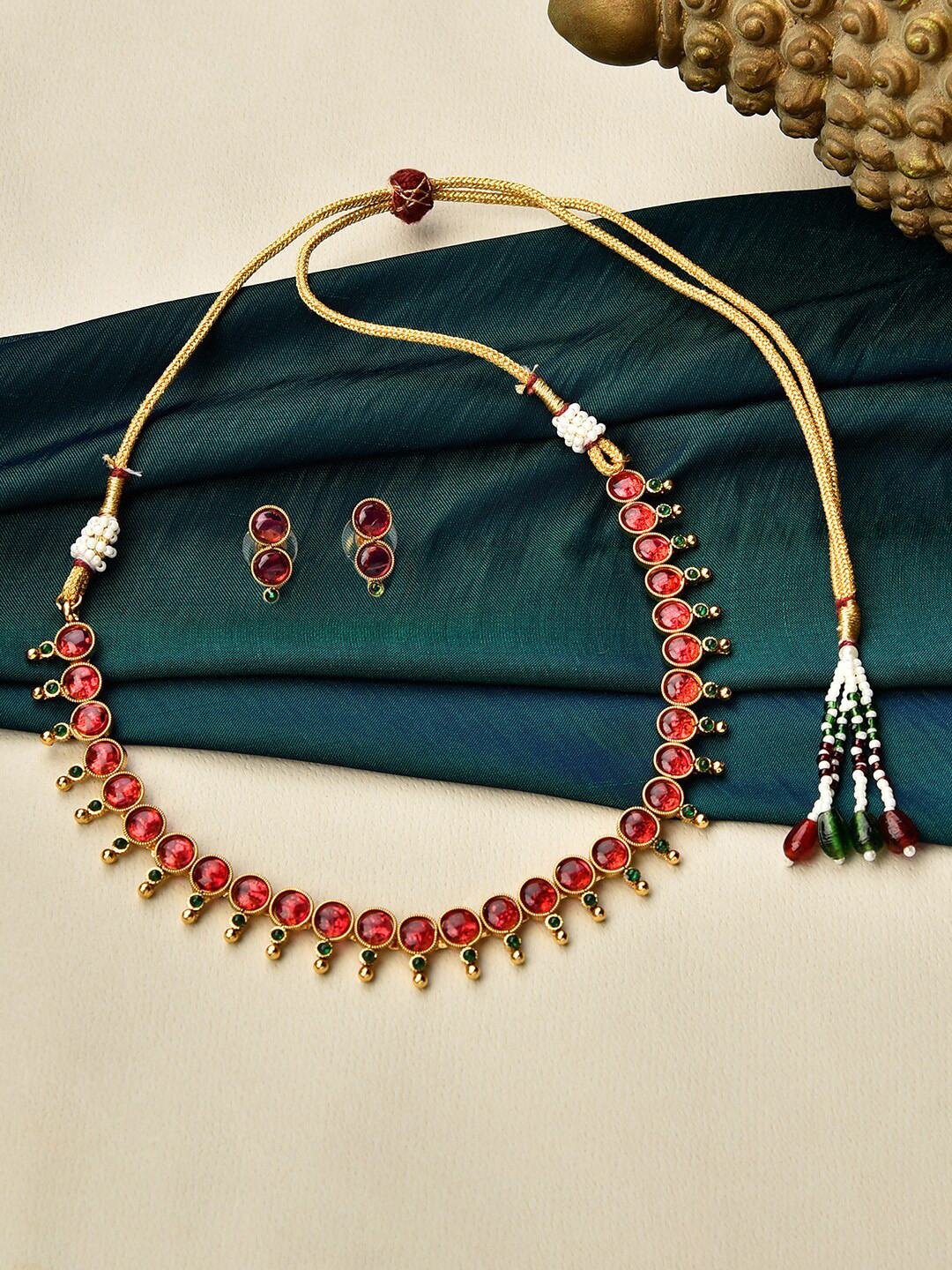 Buy Fida Gold Plated Traditional Jewellery Set Jewellery Set for