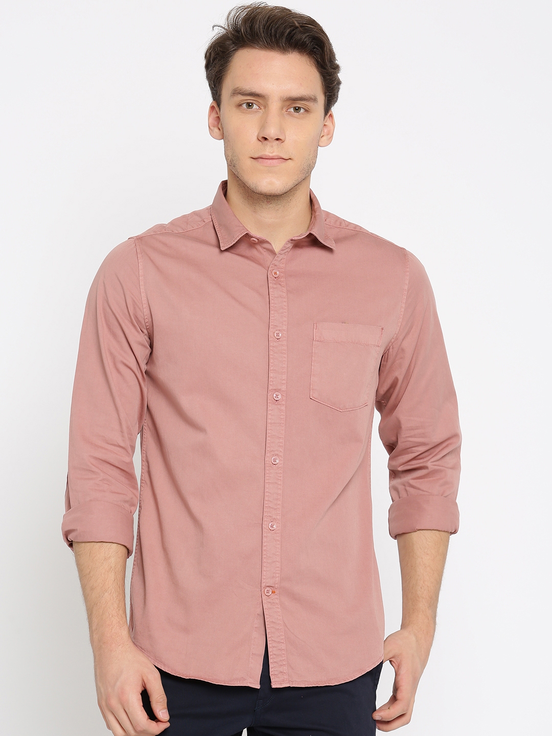 mast and harbour pink shirt