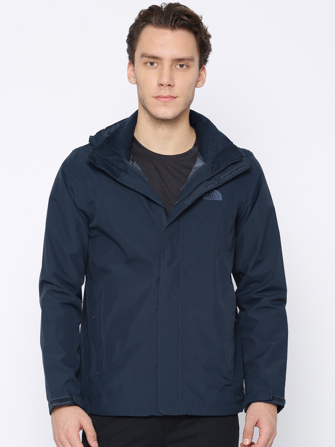 north face navy joggers