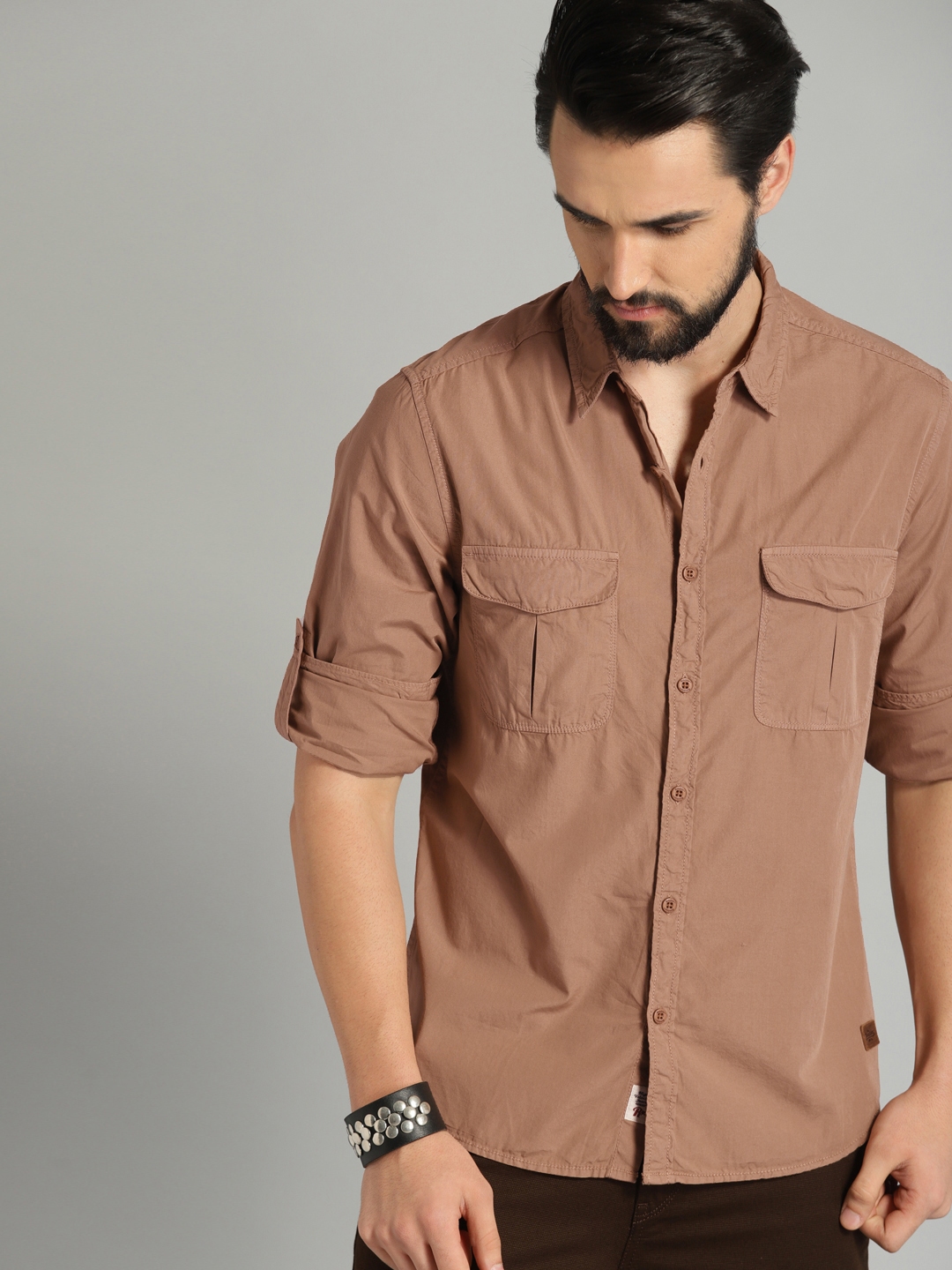 roadster khaki shirt