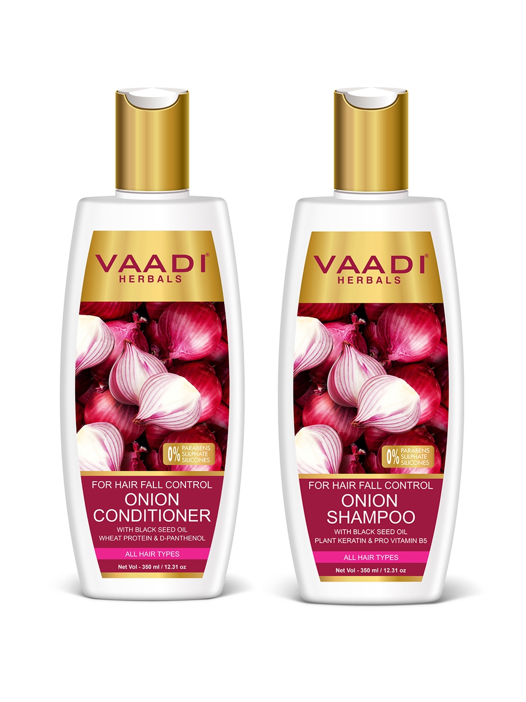 Buy Vaadi Herbals Set Of Hair Fall Control Onion Shampoo Onion 