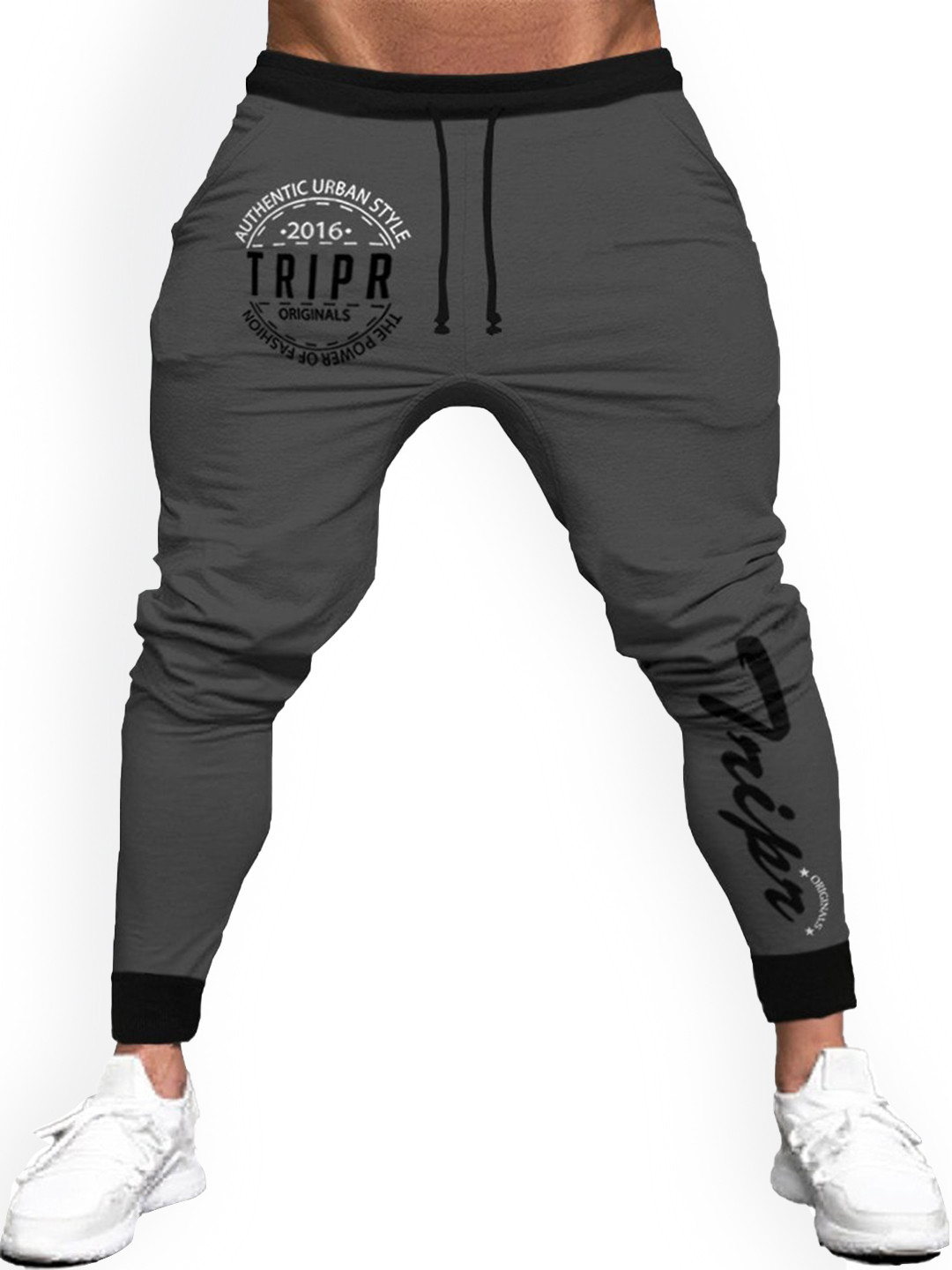 Buy TRIPR Men Regular Fit Mid Rise Joggers Track Pants for Men