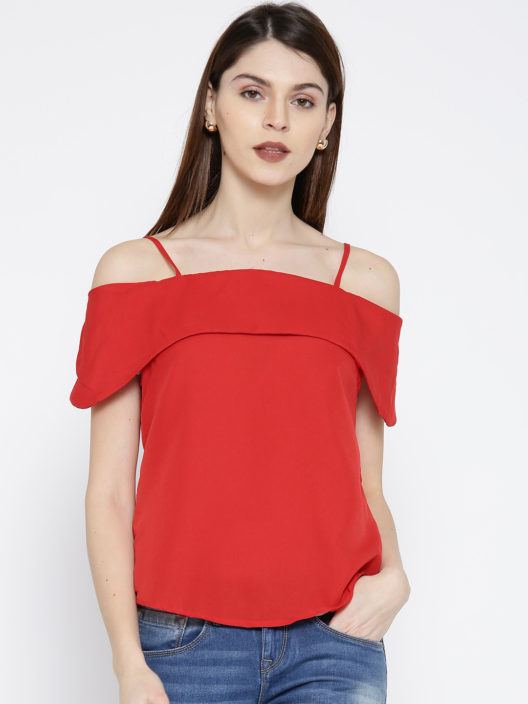 Red Solid Top main image 1