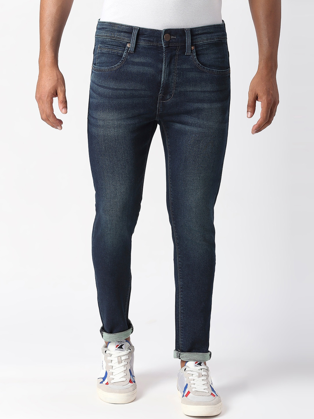 Buy Pepe Jeans Men Comfort Skinny Fit Light Fade Jeans - Jeans for Men ...