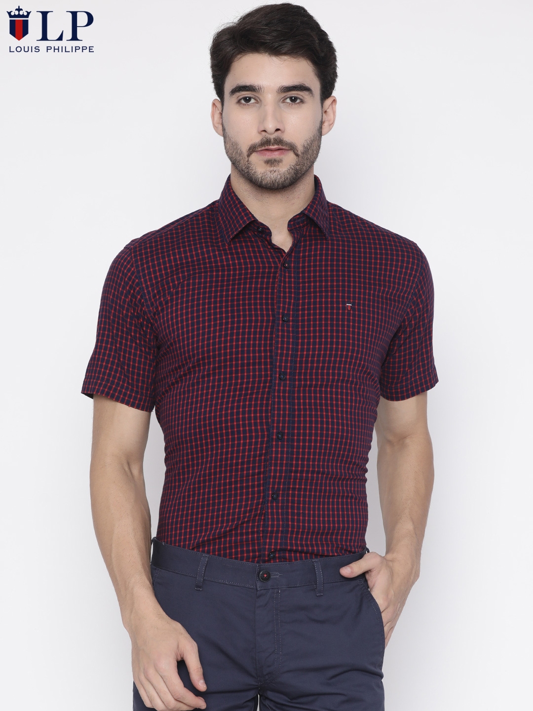 louis philippe casual shirts for men