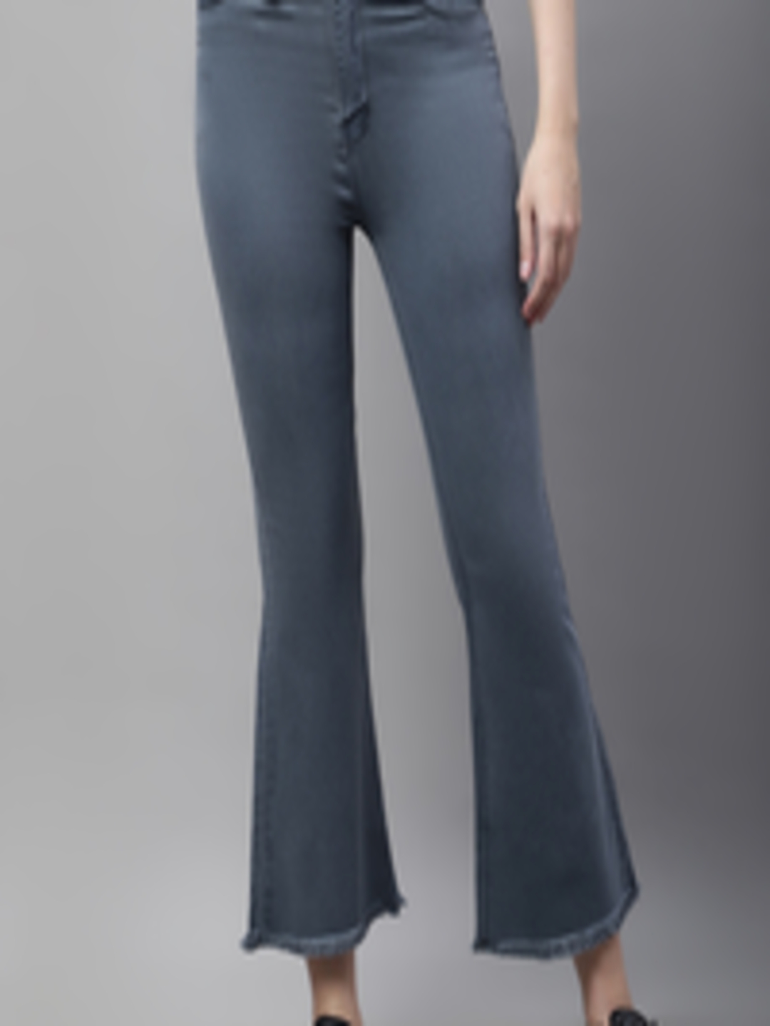 Buy ELLIS Women Bootcut Mid Rise Stretchable Jeans - Jeans for Women ...