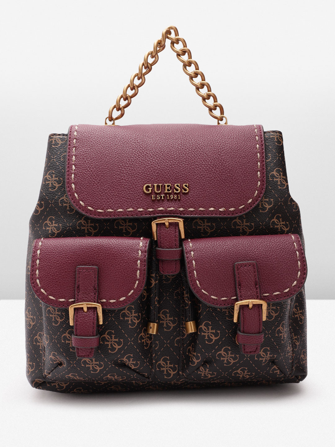 Buy GUESS Women Brand Logo Printed Backpacks Backpacks for Women