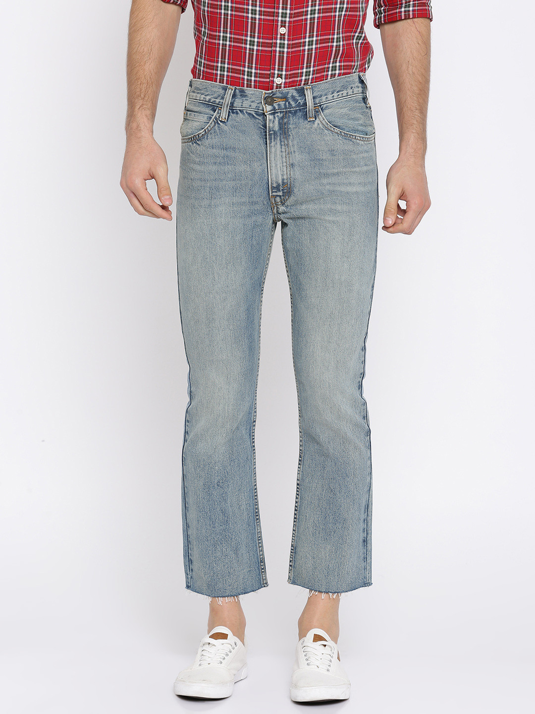 Buy Levis Men Blue 517 Bootcut High Rise Clean Look Jeans Jeans for Men 2265753 Myntra