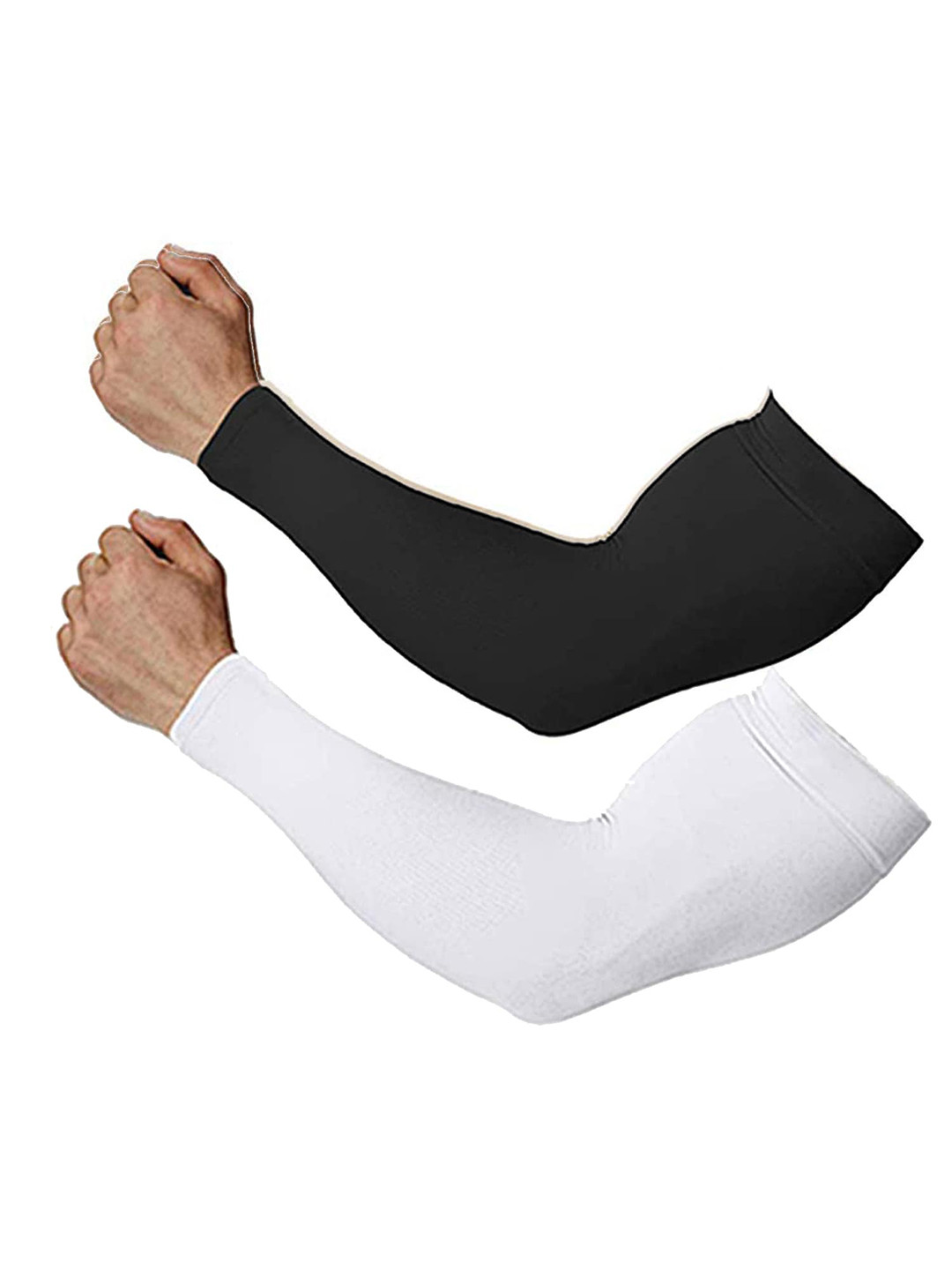 Buy Aadikart Pack Of 2 UV Sun Protection Compression Cool Arm Sleeves
