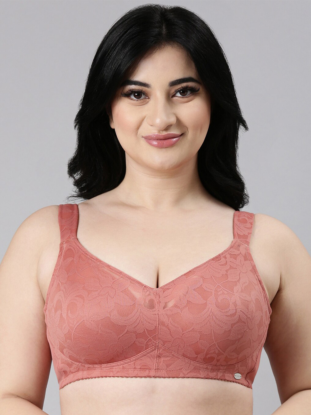 Buy Enamor Non Padded Full Coverage Non Wired Smooth Lift Support