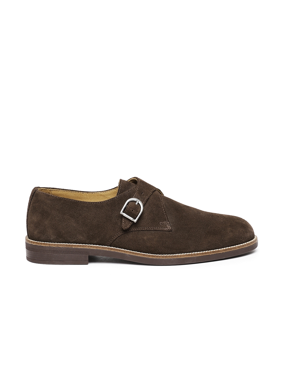 Buy MANGO MAN Men Brown Leather Flat Boots - Boots for Men 2267087 | Myntra