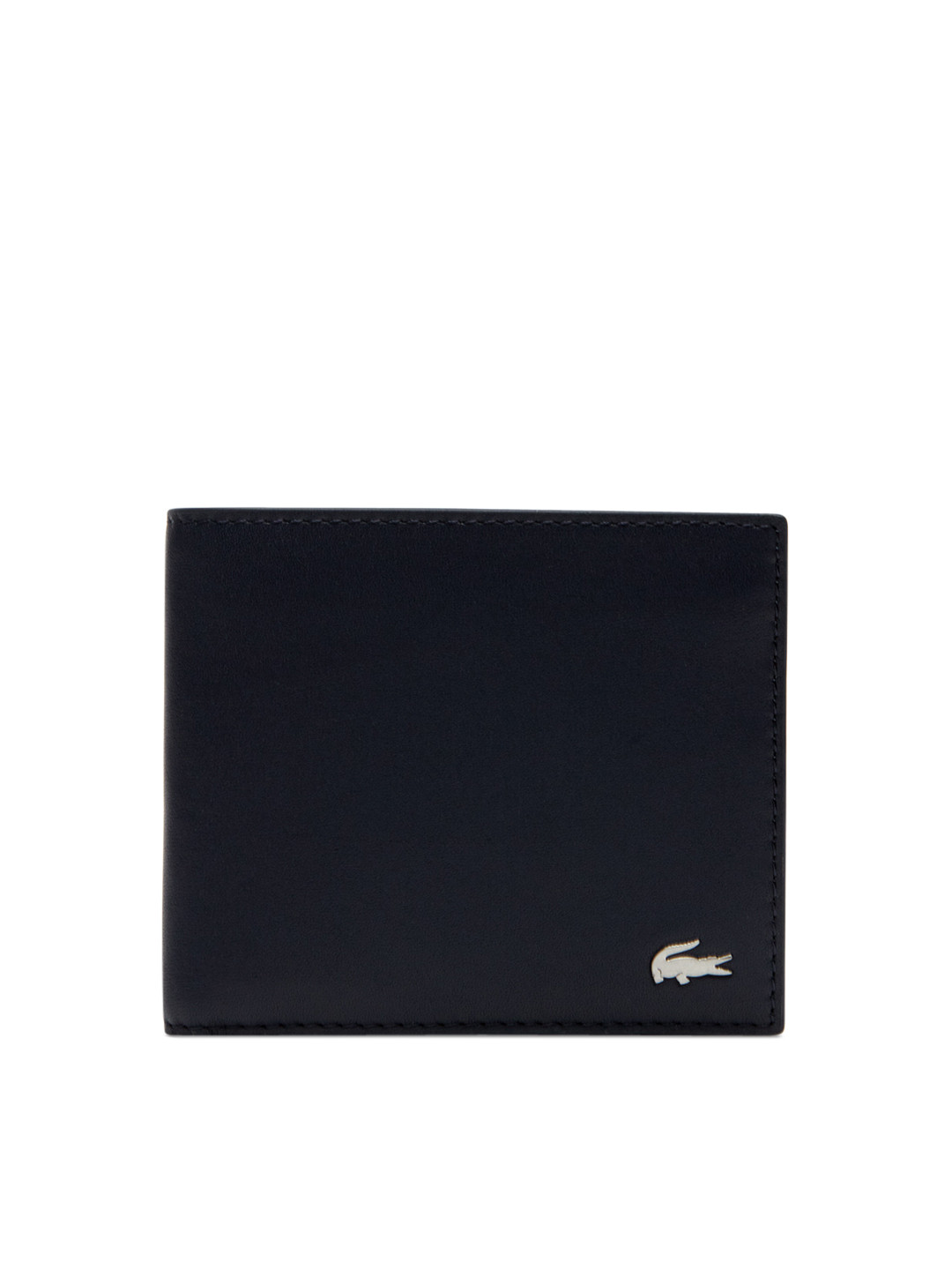 Buy Lacoste Men Navy Blue Solid Two Fold Wallet Wallets for Men