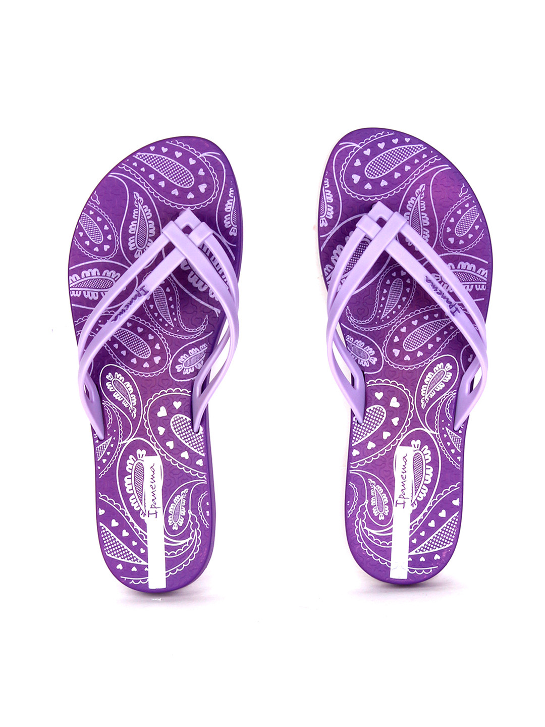 Buy IPanema Women Lavender Printed Flip Flops Flip Flops for Women