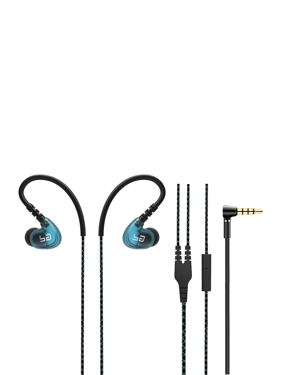 Buy Boult Blue Rhythm Wired HD Around Ear Headphones With Mic
