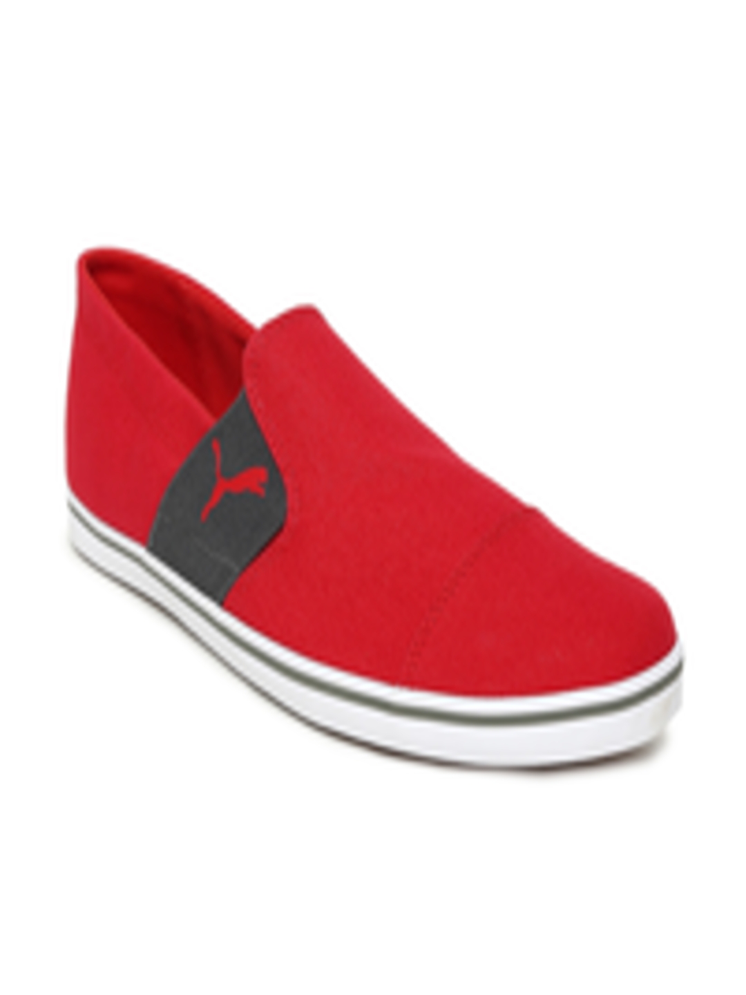 Buy Puma Unisex Red Elsu V2 Slip On Sneakers - Casual Shoes for Unisex ...