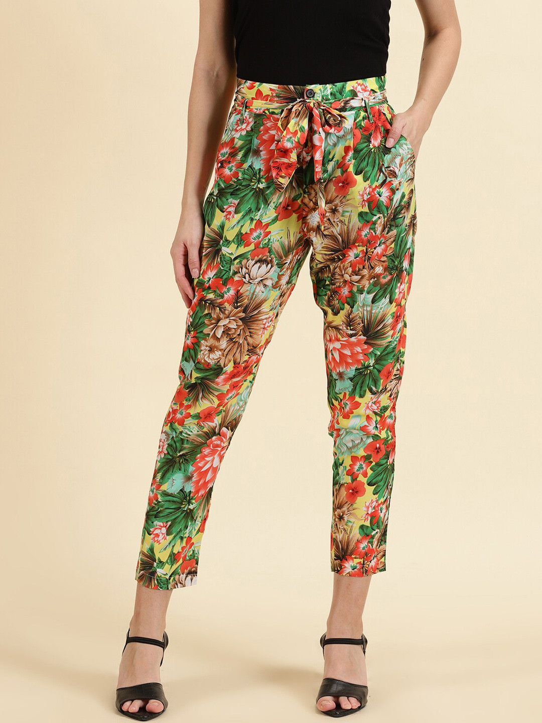 Women's Printed Trousers main image 0