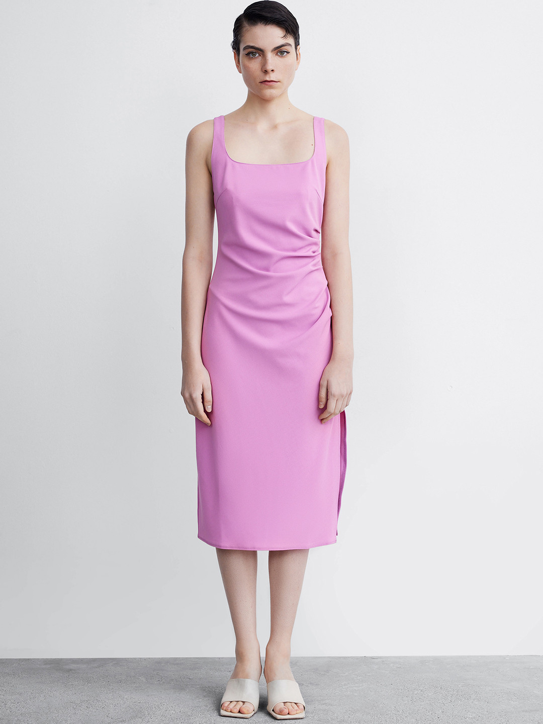 Buy Urban Revivo A Line Midi Dress - Dresses for Women 22688410 | Myntra