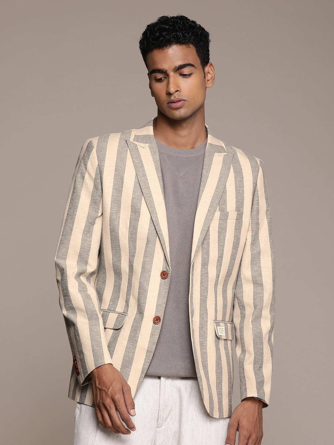 Mr Bowerbird Double Pocket Resort Collar Tailored Jacket main image 1