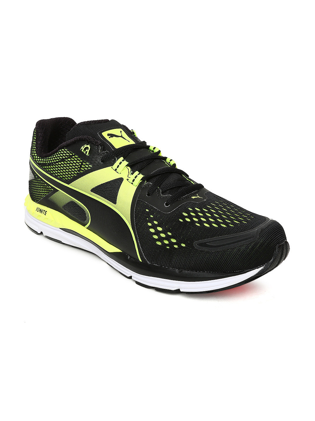 Buy Puma Men Black Speed 600 IGNITE Running Shoes - Sports ...