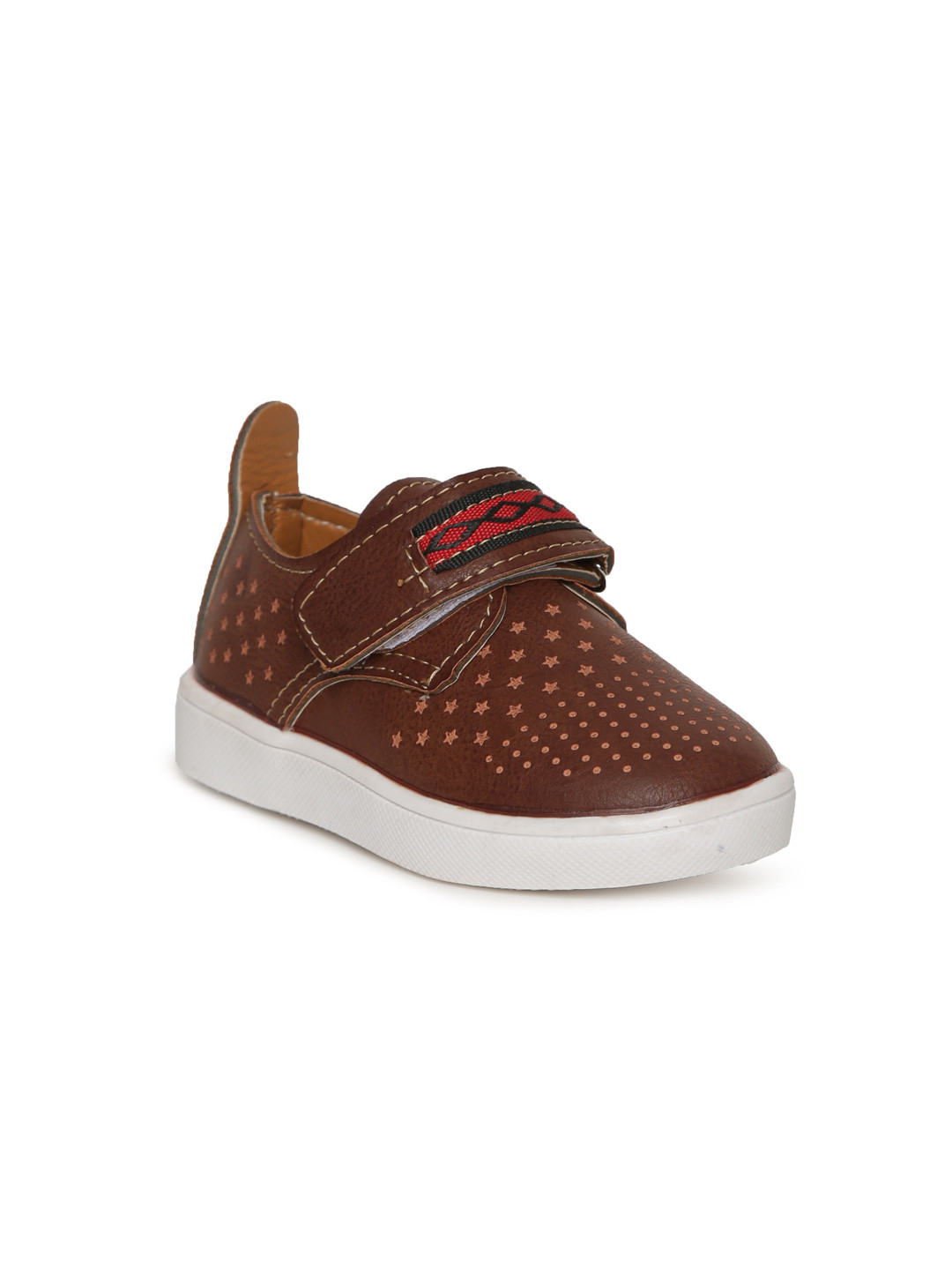 Buy Kittens Boys Brown Printed Sneakers Casual Shoes for Boys 2269268