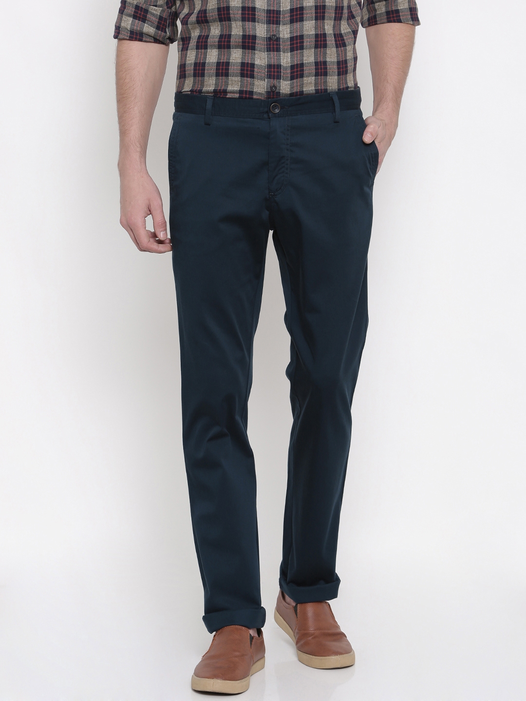 allen solly formal pants