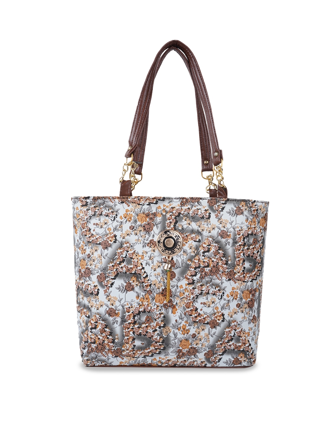 Buy SHINING STAR Floral Printed Structured Shoulder Bag - Handbags for ...