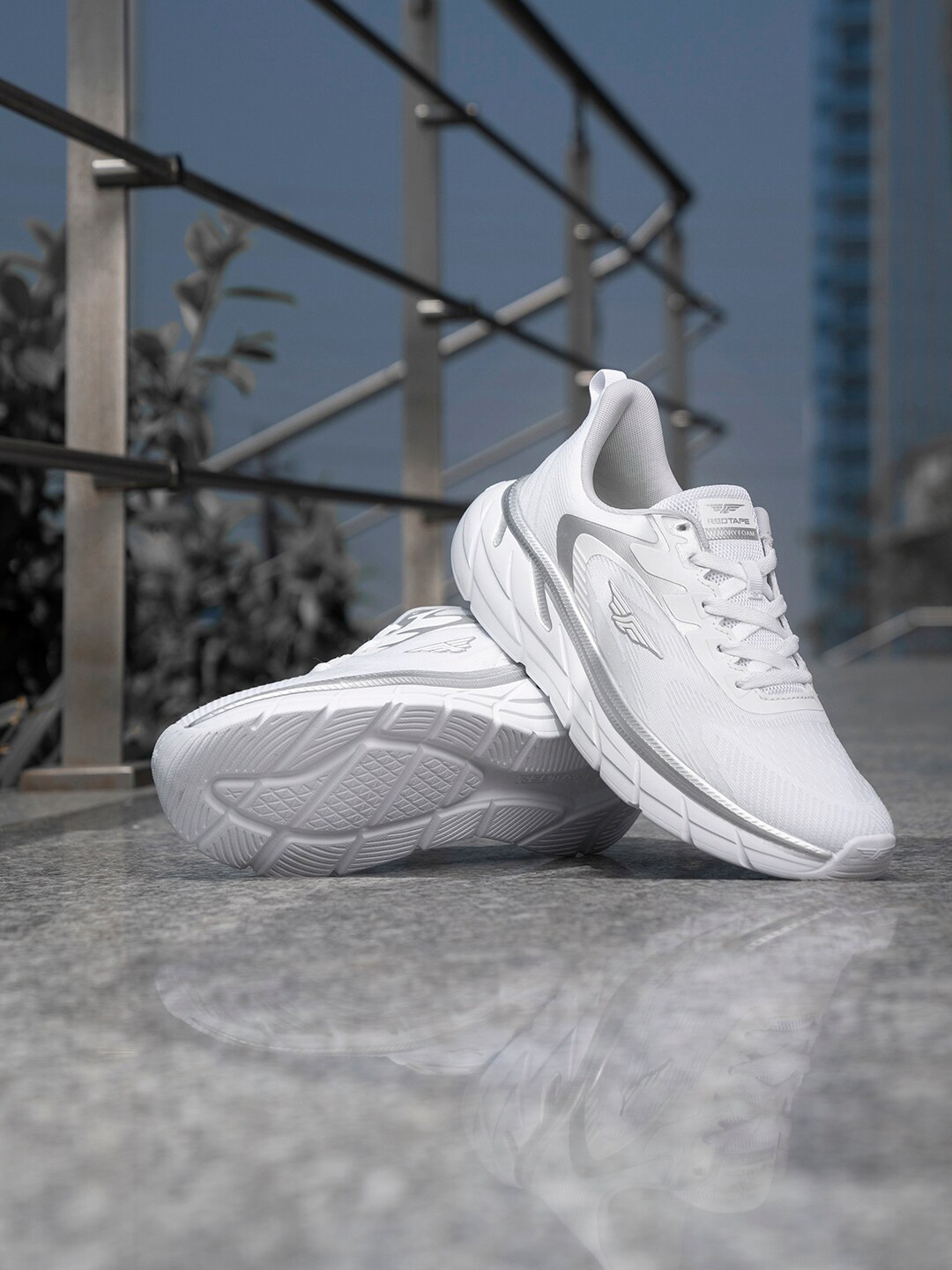 Buy Red Tape Men Comfortable & Slip Resistant Textile Walking Shoes