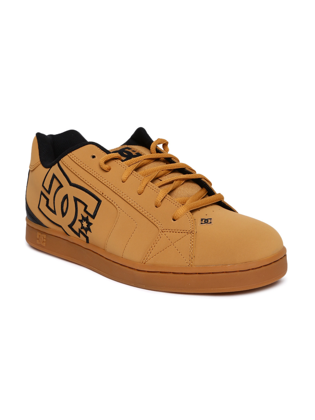 Buy DC Men Tan Brown Leather NET Skate Shoes Casual Buy DC Men Tan Brown Leather NET Skate Shoes Casual