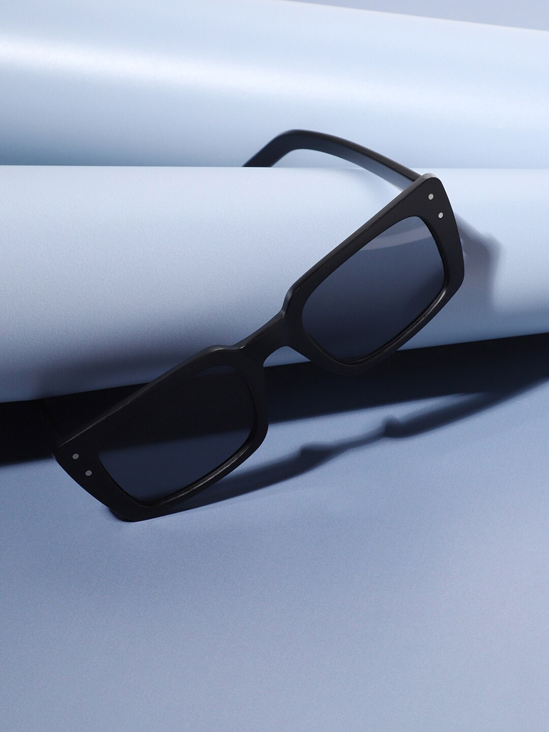 Buy French Accent Men Rectangle Sunglasses With UV Protected Lens