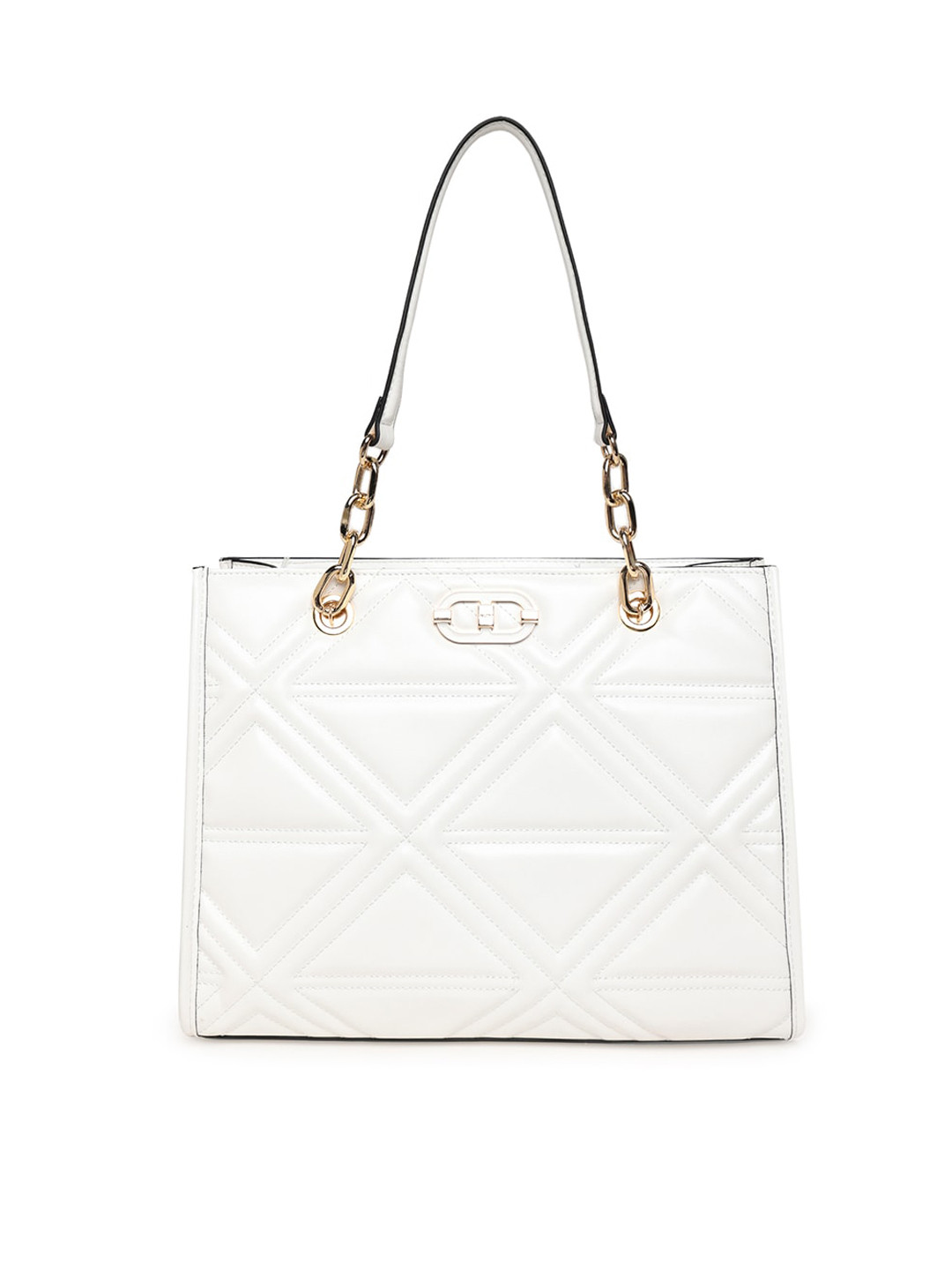 Buy ALDO Textured Structured Shoulder Bag With Quilted Handbags for Women 22745570 Myntra