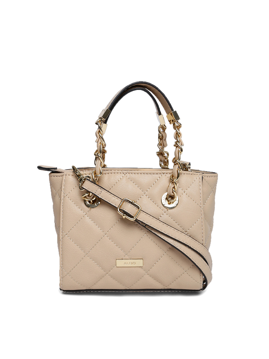 Buy ALDO Beige Solid Handheld Bag Handbags for Women 2274891 Myntra