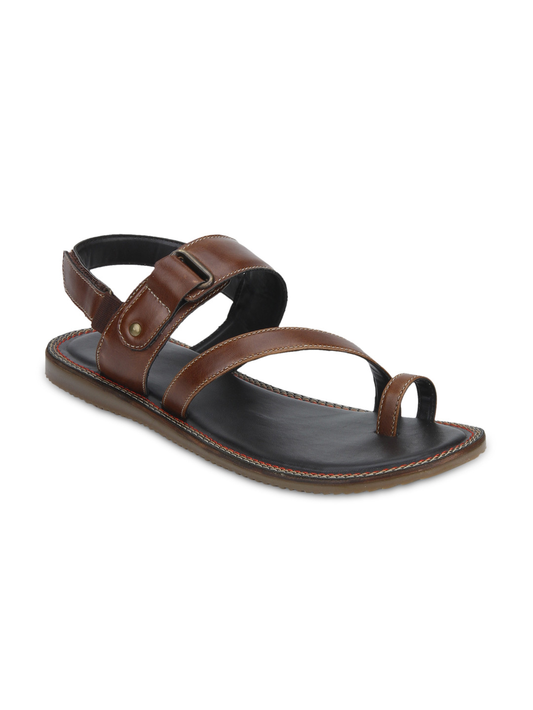 Buy Bond Street By Red Tape Men Brown Comfort Sandals - Sandals for Men 2275933 | Myntra