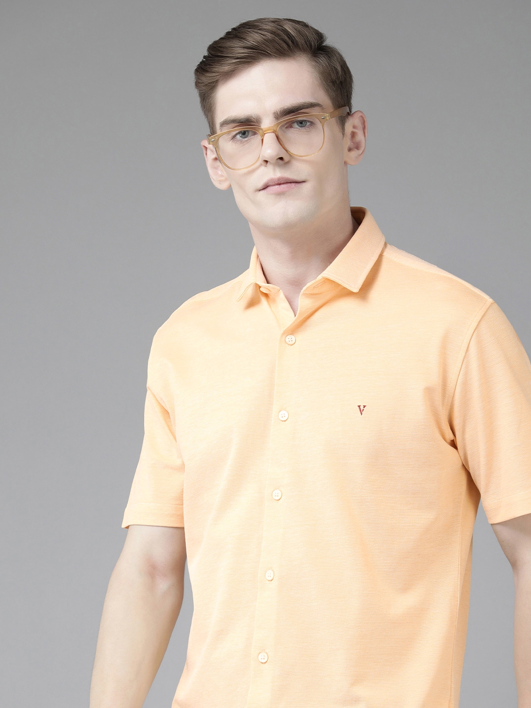 Buy Van Heusen Sport Men Slim Fit Opaque Casual Shirt - Shirts for Men ...