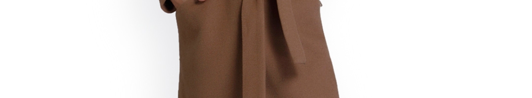 Buy Vero Moda Brown Overcoat - Coats for Women 2277028 | Myntra