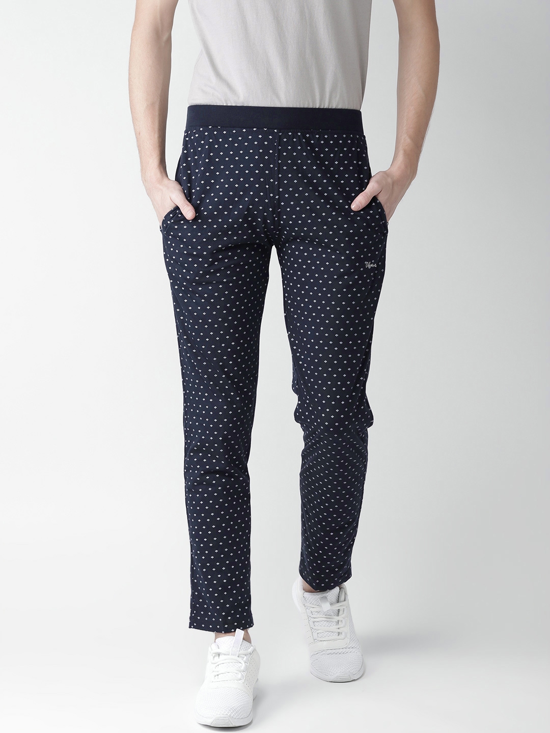 mens printed track pants