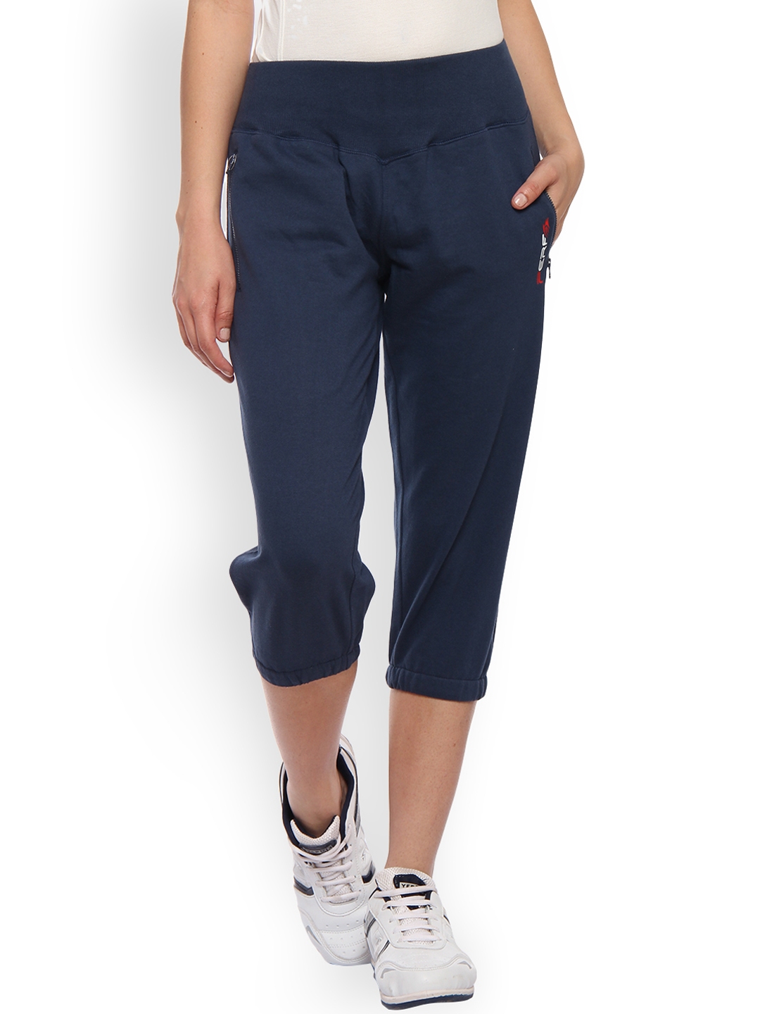 3 quarter track pants