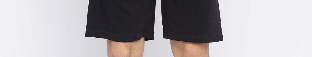 Buy U.S. Polo Assn. Men Black Solid Lounge Shorts - Lounge Shorts for ...