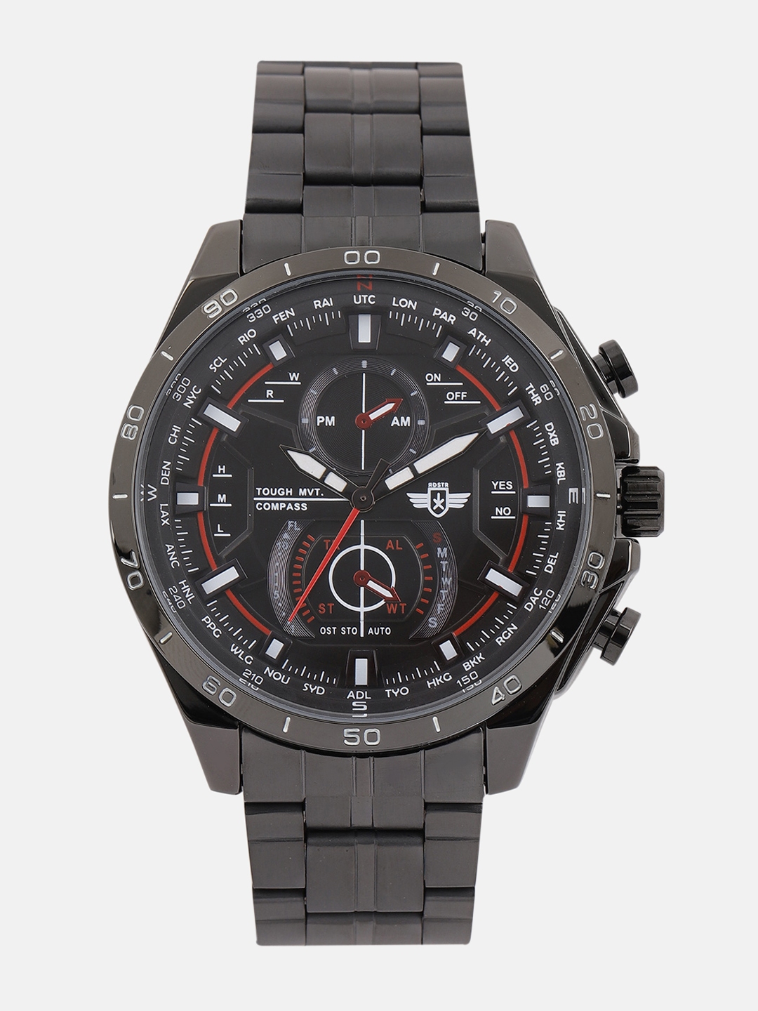 roadster analogue and digital watch