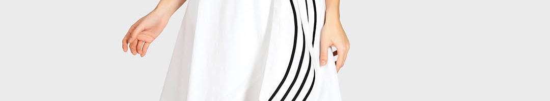 Buy Zapelle Striped V Neck Cotton Wrap Midi Dress - Dresses for Women ...