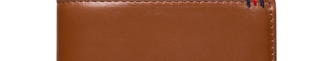 Buy Louis Philippe Men Tan Solid Two Fold Wallet - Wallets for Men 2281957 | Myntra