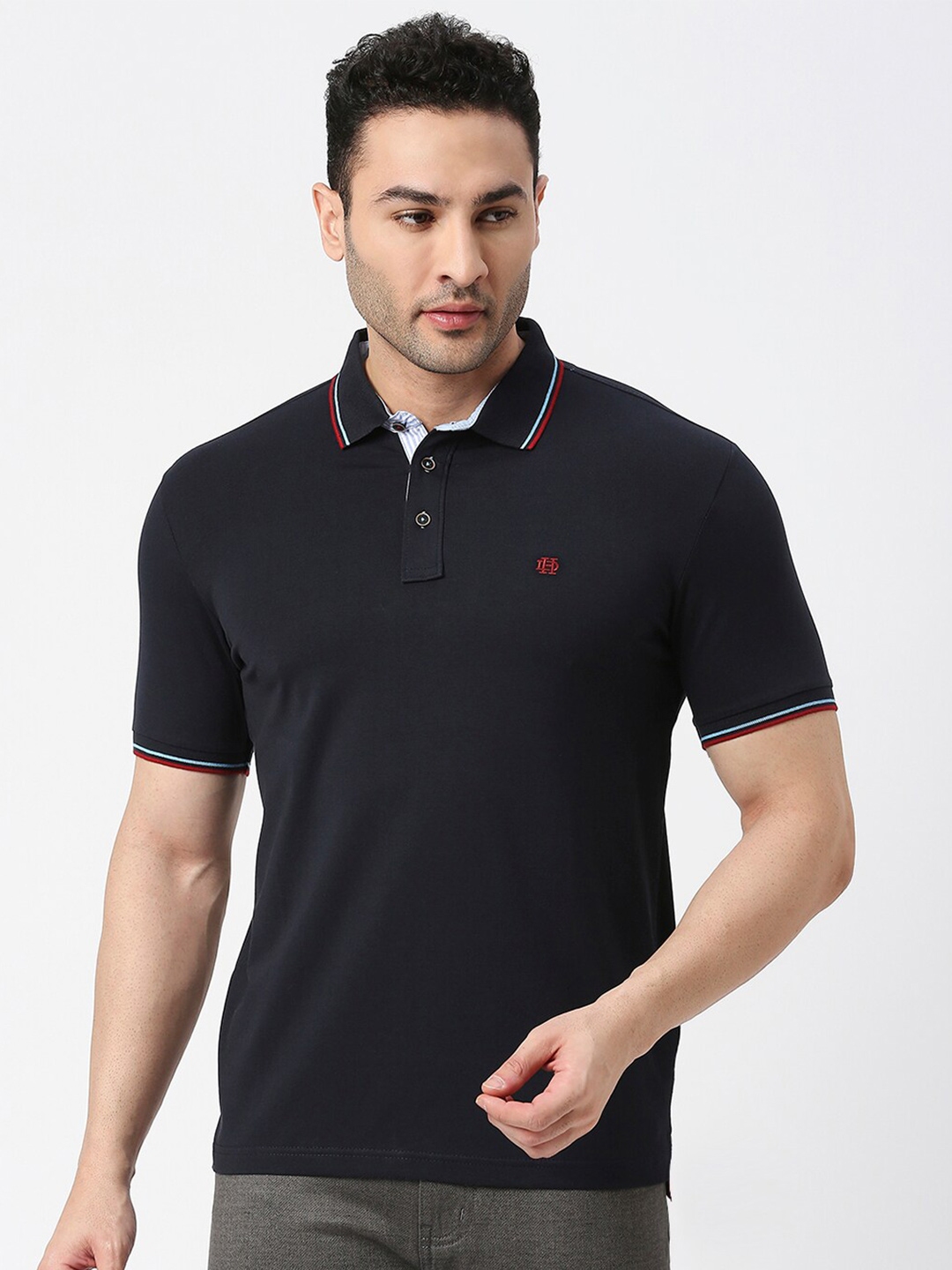Buy DRAGON HILL Polo Collar Slim Fit T Shirt - Tshirts for Men 22823336 ...